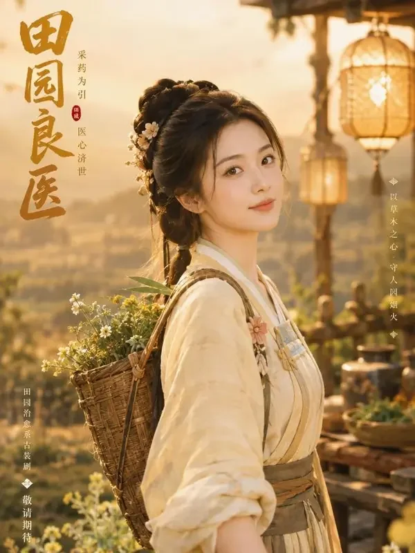 破解黄果《腹黑王爷的农门医妃》短剧封面